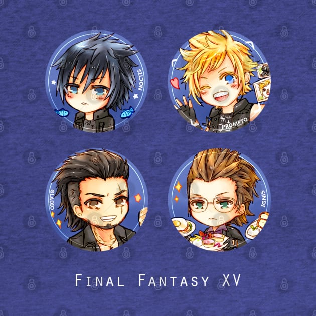 Final Fantasy XV Boys by candypiggy